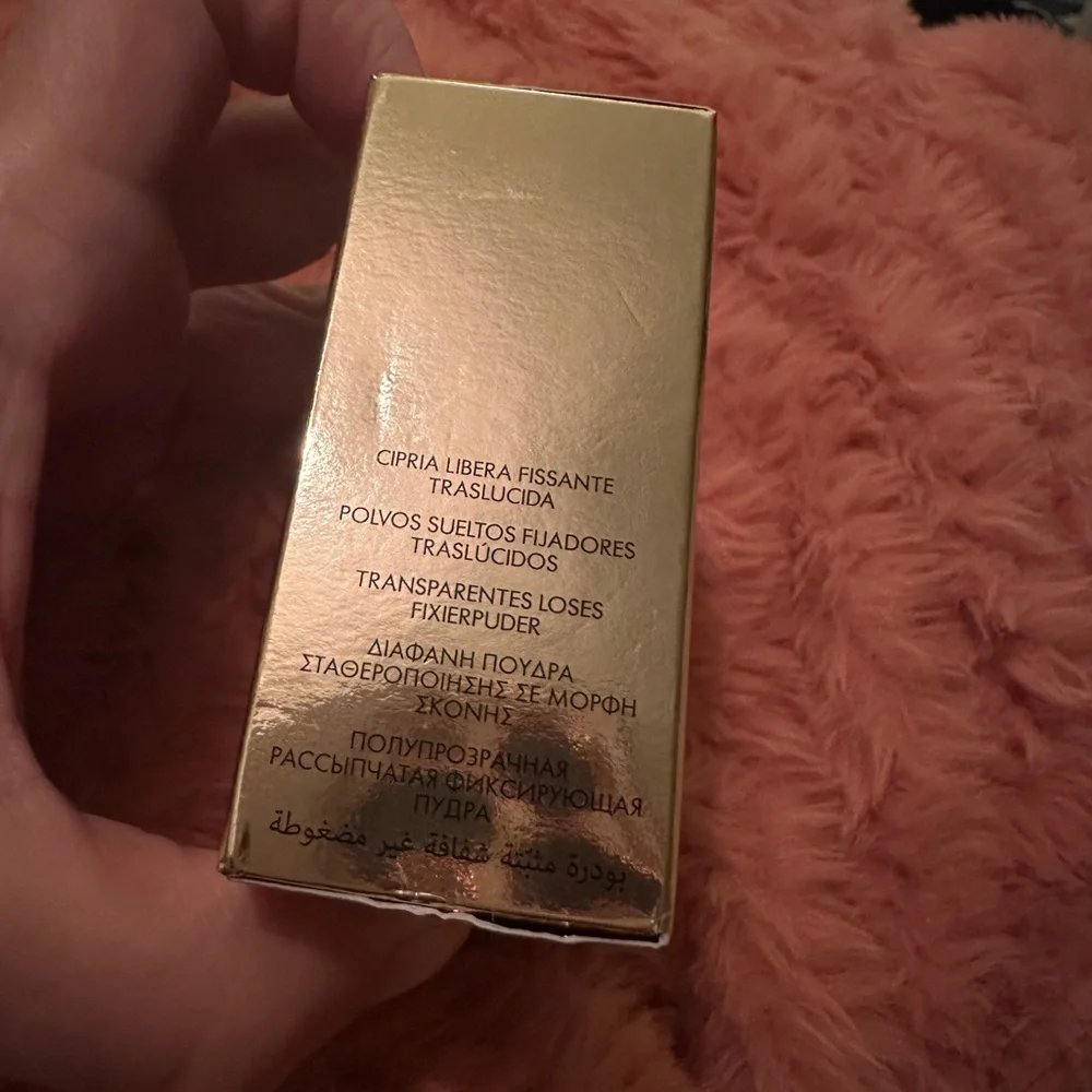 NIB Dolce and Gabbana Solar Glow Translucent Loose Setting Powder in Crystal